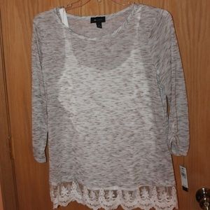 Women's Top with attached Tank